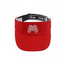 Color Band Sun Visor_Red