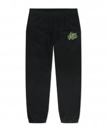 COMPACT LOGO SWEATPANTS_BLACK