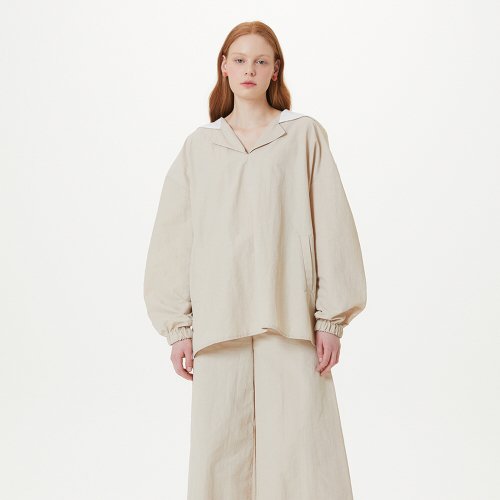 Анорак с матросским воротником (Beige)
