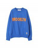 시에로(SIERO) Brooklyn logo sweatshirt  (SI2TSF853BL)