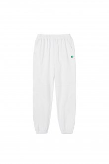 STRUCTURE SWEAT PANTS - WHITE