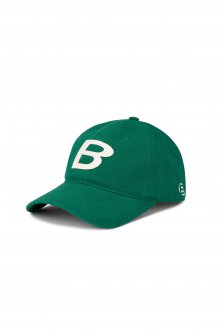 VINTAGE B PATCH CAP - GREEN