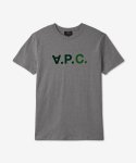 아페쎄(A.P.C.) 남성 VPC 로고 반소매 티셔츠 - 그레이 / COEMVH26098KAA