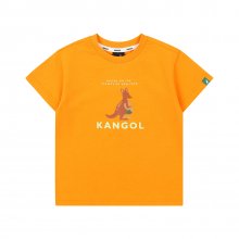 아콘 드로잉 티셔츠 OB 0009 오렌지