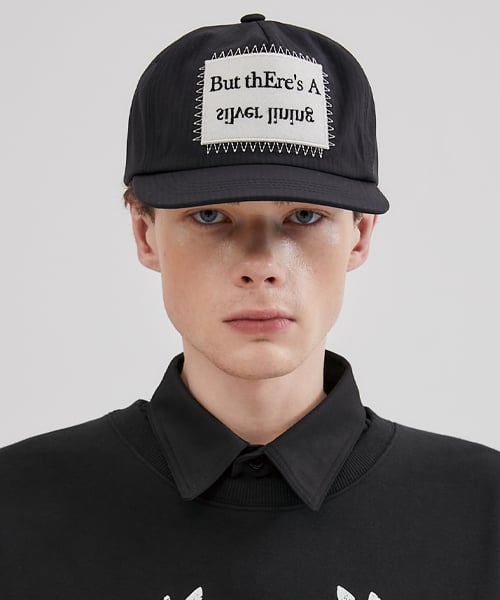 ◇ESC STUDIO◇ patch cap (3色) unisex 이에스씨 스튜디오(ESC STUDIO) patch cap(black) - 사이즈