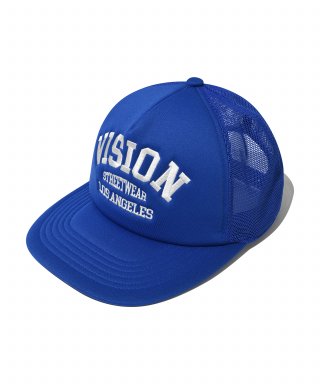 비전스트릿웨어(VISION STREETWEAR) VSW Arch Trucker Cap Blue 상품 이미지