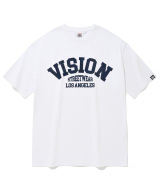 비전스트릿웨어(VISION STREETWEAR) VSW Arch Logo T-Shirts White 상품 이미지