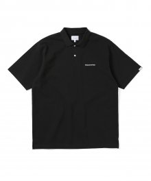 (SS22) T-Logo S/S Jersey Polo Black