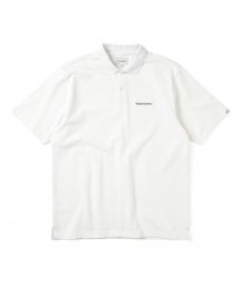 (SS22) T-Logo S/S Jersey Polo White