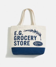 EG Grocery Tote Bag Navy