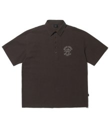 ABROAD PULLOVER SHIRTS - BROWN