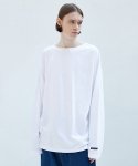 미니멀프로젝트(MINIMALPROJECT) 보트 넥 긴팔 티셔츠 MLT112 [WHITE]