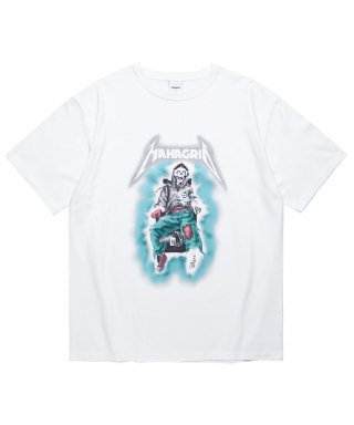 마하그리드(MAHAGRID) THRILLER MAN TEE WHITE(MG2CMMT511A) 상품 이미지