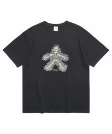 SKELETON TEE CHARCOAL(MG2CMMT521A)