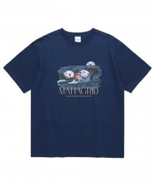 SEA OTTER FAMILY TEE NAVY(MG2CMMT515A)