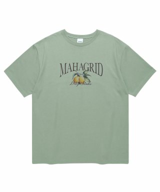 마하그리드(MAHAGRID) LEMON TREE TEE GREEN(MG2CMMT517A) 상품 이미지