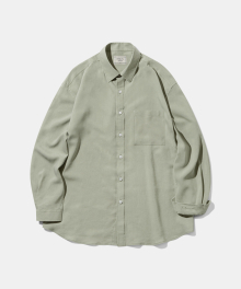 [DIAMOND LAYLA X ANOBLIR] Semi-overfit Solid Shirt DA01 Khaki