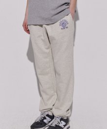 CLUB 98 SWEATPANTS (MELANGE IVORY)