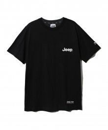Small zip Logo T-shirt  (JN9TSU092BK)