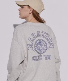 CLUB 98 SWEATSHIRTS (MELANGE IVORY)