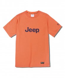 Big zip Logo T-shirt  (JN9TSU091OR)