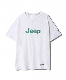 Big zip Logo T-shirt  (JN9TSU091MW)