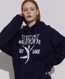 FINISH LINE FRONT HOODIE (NAVY)