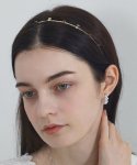 하스(HAS) BF058 Pearl beads jewelry headband