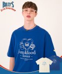 메인부스(MAINBOOTH) Love JF T-Shirt(CLASSIC BLUE)