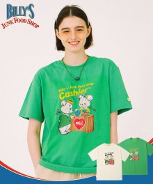 Billys Cashier T-shirt(GREEN)