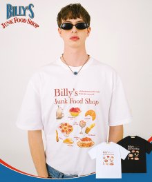 Billys Dessert T-shirt(WHITE)