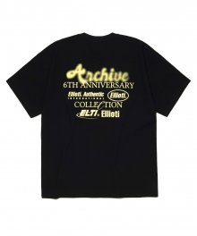 6th Anniversary T-Shirt_Black
