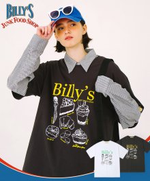 Billys Cooking Book T-shirt(CHARCOAL)