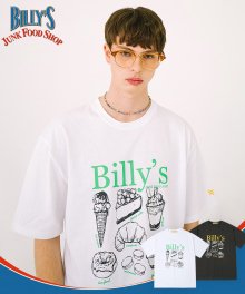 Billys Cooking Book T-shirt(WHITE)