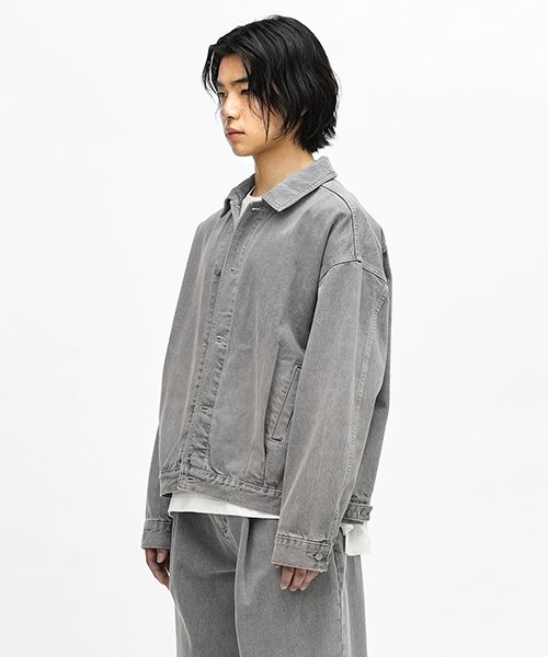 Джинсовка плиссе JK01 (Gray)
