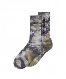 LMC X MERRELL TIE DYE SOCKS gray