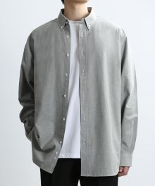 OVER WELL OXFORD SHIRTS (Classic.Gray)