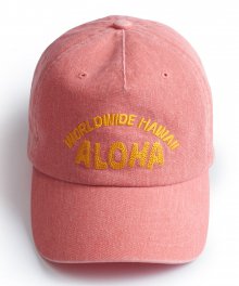 ALOHA WASHED CAP (VTG PEACH)