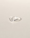 어나더레이어() Curvy Pinky Ring (silver925)(2color)