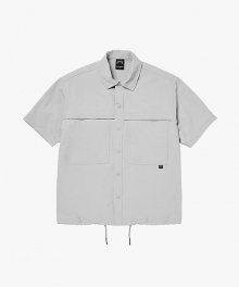 TASLAN UTILITY SHIRTS-LIGHT GREY