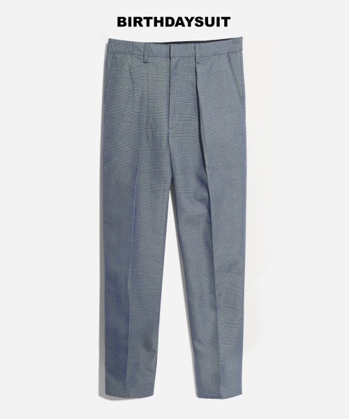 WEEKEND PANTS (BLUE X GREEN CHECK)
