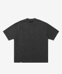 디프리크(D.PRIQUE) 클래식 코튼 티셔츠 - 워시드 블랙
