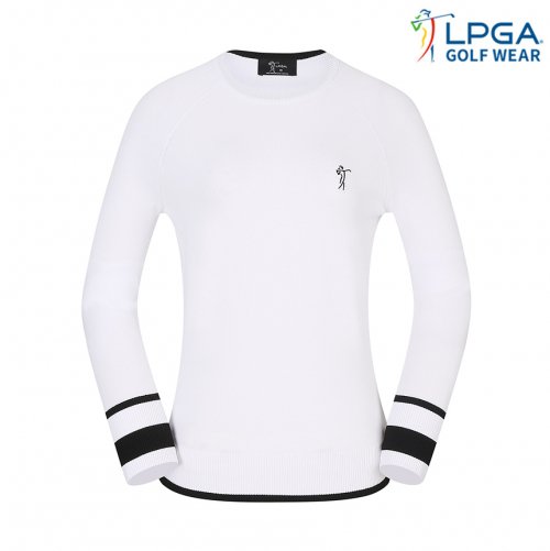 엘피지에이(LPGA) 여성 라그랑 소매 풀오버 스웨터_L221KT603P - 199,000 | 무신사 스토어
