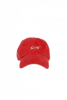 WASHED LOGO CAP - RED