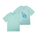 페이즐리 백로고 반팔 티셔츠 LA (L.Mint)