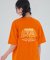 브로커 시티 하프 티셔츠 오렌지