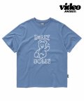 개발 새발 곰발 티셔츠 [블루]