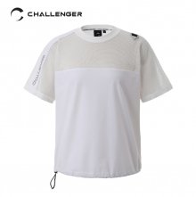 String Mesh S/S T-shirt(Women)_CHB2WTS0208WH