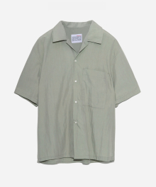 RAYON BIG POCKET SHIRTS (SAGE)