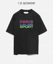 PARIS SPORT T-SHIRT (BLACK - PINK)
